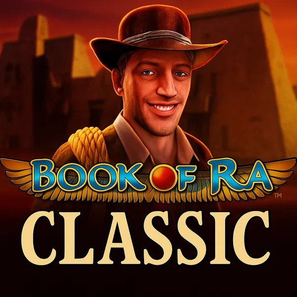 Book of Ra Classic slot icon by Novomatic, available at Betninja Casino