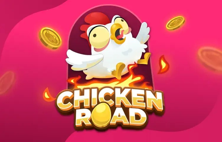 Chicken Road slot logo by InOut at Betninja Casino