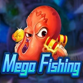 Mega Fishing slot logo by TaDa Gaming at Betninja Casino