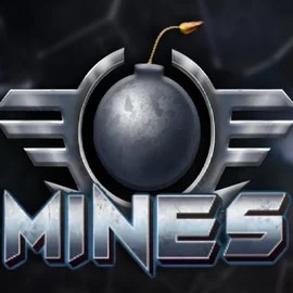Mines slot visual from Turbo Games available on betninjaa.uk